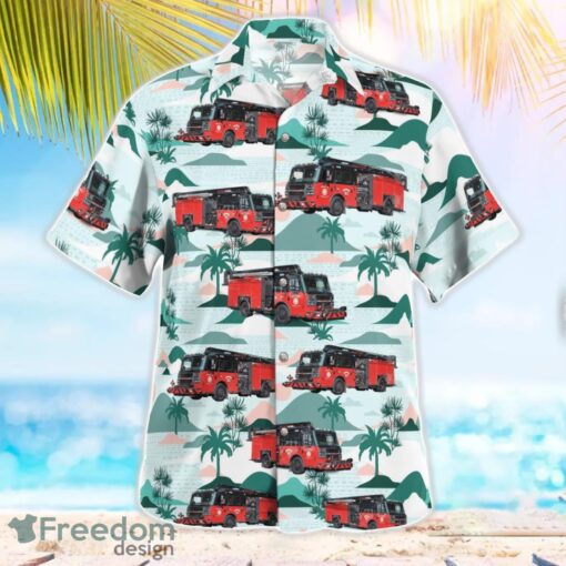 Pennsylvania, Wyndmoor Hose Company Beach Hawaiian Shirt Product Photo 3