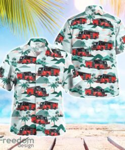 Pennsylvania, Wyndmoor Hose Company Beach Hawaiian Shirt Product Photo 1