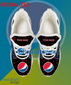 Pepsi Sport Sneaker Panache Custom Name Gift Max Soul Shoes USA Flag Star New For Fans - Pepsi Running Shoes New Trending Personalized Photo 2