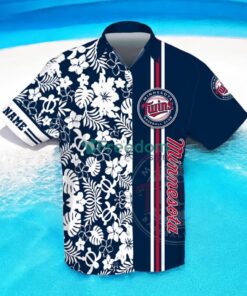 Personalised Minnesota Twins Flower Hibiscus Hawaiian Shirt Personalised Minnesota Twins Flower Hibiscus Hawaiian Shirt