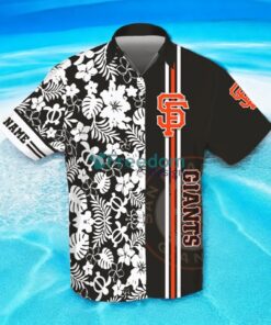 Personalized San Francisco Giants Flower Hibiscus Hawaiian Shirt Personalized San Francisco Giants Flower Hibiscus Hawaiian Shirt