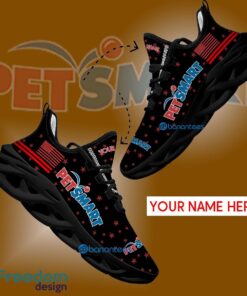 Petsmart Chunky Sneaker Elevate Custom Name Gift Max Soul Shoes USA Flag Star New For Fans - Petsmart Running Shoes New Trending Personalized Photo 1