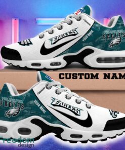 Philadelphia Eagles NFL Air Cushion Sport Shoes New For Men Women Fans Custom Name - Philadelphia Eagles Air Cushion Sports Shoes New_2