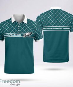 Philadelphia Eagles Team Logo Polo Shirt New For Men Women Fans Philadelphia Eagles Team Logo Polo Shirt New For Men Women Fans