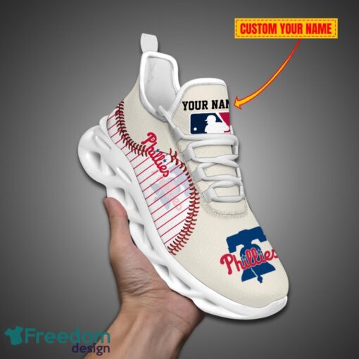 Philadelphia Phillies MLB Personalized Name Max Soul Shoes New Gift Product Photo 4