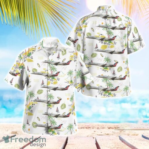 Piedmont Airlines Embraer 145 Hawaiian Shirt Beach Summer Shirt Product Photo 1