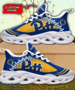 Pittsburgh Panthers NCAA Max Soul Shoes Big Logo And Custom Name Sneakers For Men Women Product Photo 2