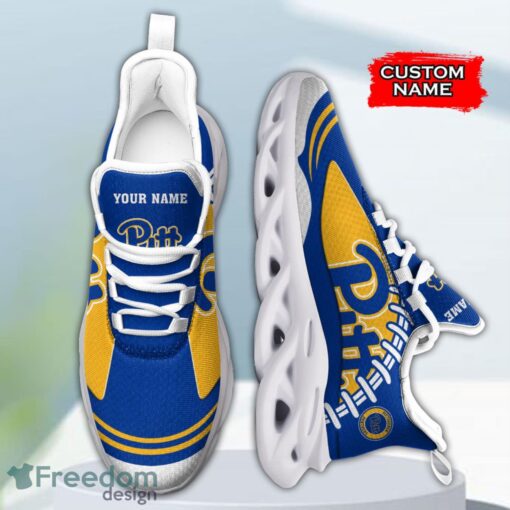 Pittsburgh Panthers NCAA Max Soul Shoes Big Logo And Custom Name Sneakers For Men Women Product Photo 4