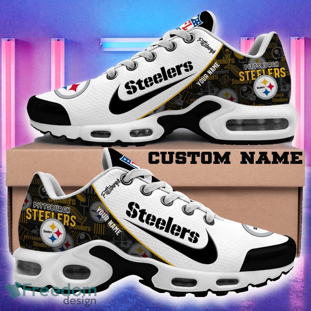 Pittsburgh Steelers NFL Air Cushion Sport Shoes New For Men Women Fans Custom Name image Pittsburgh Steelers NFL Air Cushion Sport Shoes New For Men Women Fans Custom Name - Pittsburgh Steelers Air Cushion Sports Shoes New_2