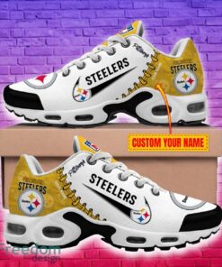 Pittsburgh Steelers NFL New Personalized Air Cushion Sport Shoes For Fans Gift - Pittsburgh Steelers New Air Cushion Sport Shoes_2