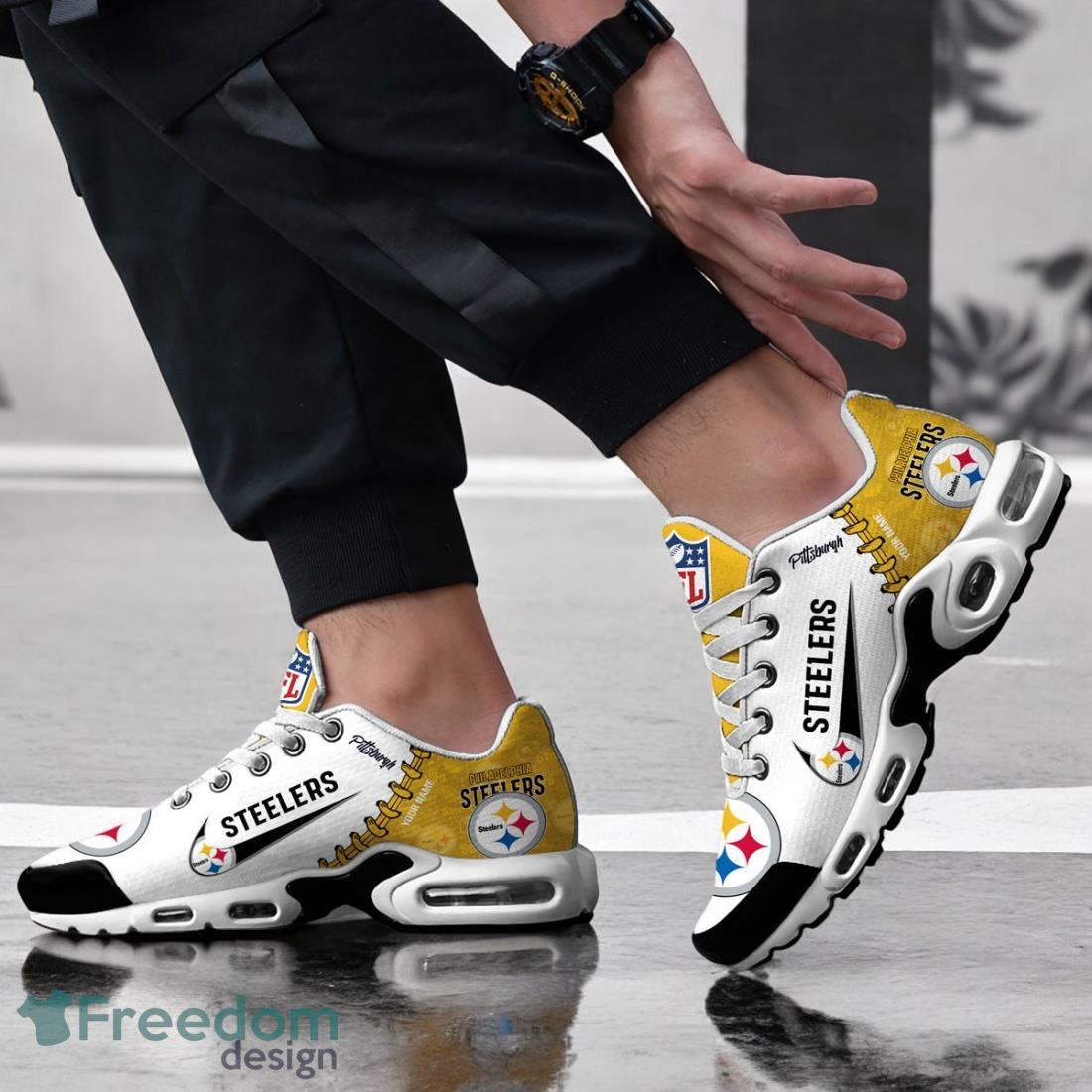 Pittsburgh Steelers Sport Shoes Trending Sneakers For Men Women Custom Name Pittsburgh Steelers Sport Shoes Trending Sneakers For Men Women Custom Name Product Photo 3