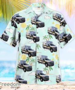 Plattsburg, Missouri, Tri-County Ambulance District Beach Hawaiian Shirt Product Photo 3