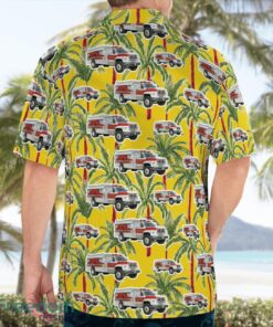 Polk County Fire Department Hawaiian Shirt Beach Summer Shirt Product Photo 2