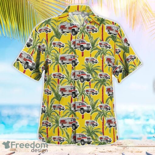 Polk County Fire Department Hawaiian Shirt Beach Summer Shirt Product Photo 3