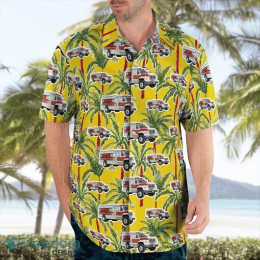 Polk County Fire Department Hawaiian Shirt Beach Summer Shirt Product Photo 4