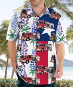 Ponderosa Fire Department Hawaiian Shirt Beach Summer Shirt Product Photo 4