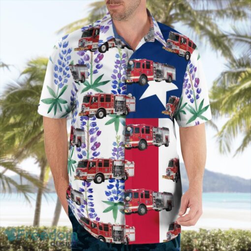 Ponderosa Fire Department Hawaiian Shirt Beach Summer Shirt Product Photo 4