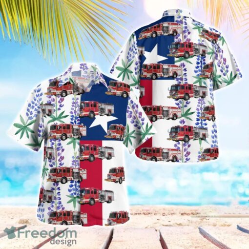 Ponderosa Fire Department Hawaiian Shirt Beach Summer Shirt Product Photo 1