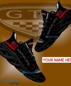 Pontiac GTO Car Racing Running Sneaker Empower Custom Name Gift Max Soul Shoes USA Flag Star New For Fans - Pontiac GTO Car Racing Running Shoes New Trending Personalized Photo 1