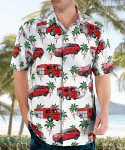 Port Moody Fire Rescue, British Columbia Hawaiian Shirt Beach Summer Shirt Product Photo 3