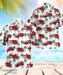 Port Moody Fire Rescue, British Columbia Hawaiian Shirt Beach Summer Shirt