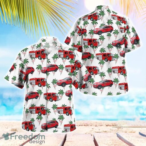 Port Moody Fire Rescue, British Columbia Hawaiian Shirt Beach Summer Shirt Product Photo 1