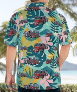 Port Richey Fire Department, Florida Hawaiian Shirt Beach Summer Shirt Product Photo 2