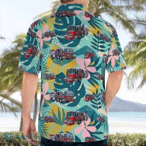 Port Richey Fire Department, Florida Hawaiian Shirt Beach Summer Shirt Product Photo 2