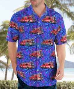 Portland Fire & Rescue, Oregon Fire Truck Hawaiian Shirt Gift For Summer Vacation Product Photo 3