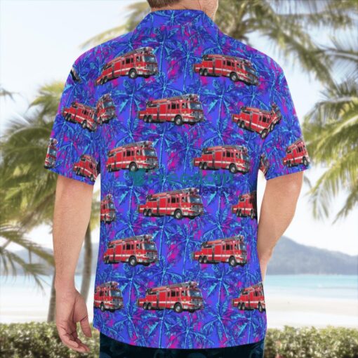 Portland Fire & Rescue, Oregon Fire Truck Hawaiian Shirt Gift For Summer Vacation Product Photo 4