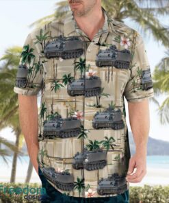 Portuguese Army M113 Armored Personnel Carrier Beach Hawaiian Shirt Product Photo 3