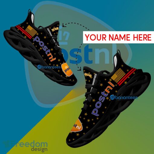 Postnl Chunky Sneaker Evoke Custom Name Gift Max Soul Shoes USA Flag Star New For Fans - Postnl Running Shoes New Trending Personalized Photo 1