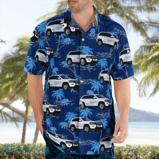 Powell County Sheriff's Office Montana Summer Hawaiian Shirt Product Photo 4