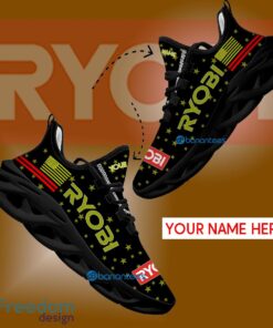 Power Tools Ryobi Running Sneaker Energize Custom Name Gift Max Soul Shoes USA Flag Star New For Fans - Power Tools Ryobi Running Shoes New Trending Personalized Photo 1