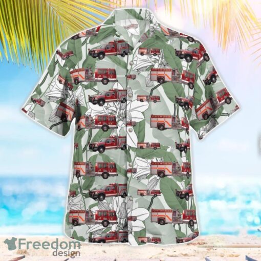 Puppy Creek Fire Department Hawaiian Shirt Beach Summer Shirt, North Carolina Hawaiian Shirt Beach Summer Shirt Product Photo 3