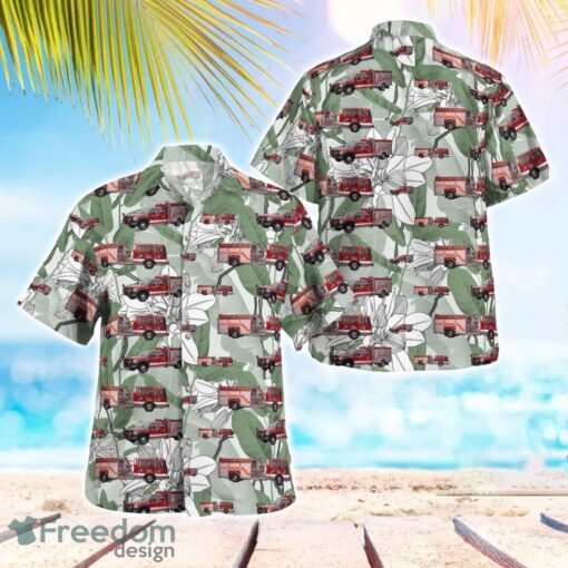 Puppy Creek Fire Department Hawaiian Shirt Beach Summer Shirt, North Carolina Hawaiian Shirt Beach Summer Shirt Product Photo 1