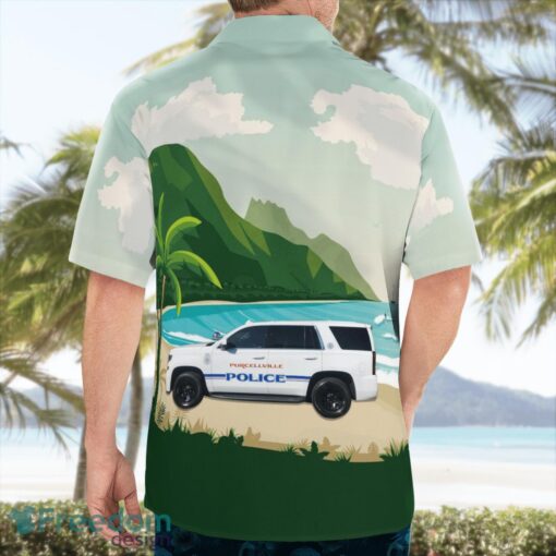 Purcellville Police Department Purcellville, Virginia Summer Hawaiian Shirt Product Photo 2