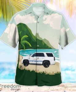 Purcellville Police Department Purcellville, Virginia Summer Hawaiian Shirt Product Photo 3