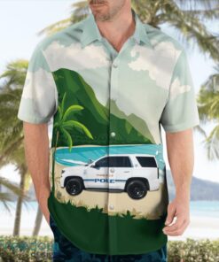 Purcellville Police Department Purcellville, Virginia Summer Hawaiian Shirt Product Photo 4