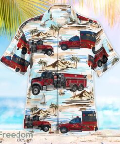 Putnam County Fire Department Hawaiian Shirt Beach Summer Gift Product Photo 2