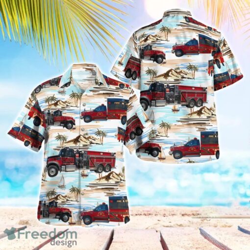 Putnam County Fire Department Hawaiian Shirt Beach Summer Gift Product Photo 1