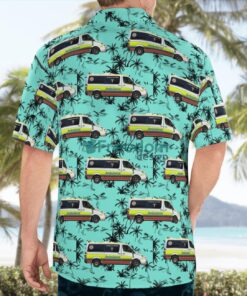 Queensland Ambulance Service QAS Mercedes-Benz Sprinter Hawaiian Shirt Gift For Summer Vacation Product Photo 4