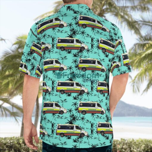 Queensland Ambulance Service QAS Mercedes-Benz Sprinter Hawaiian Shirt Gift For Summer Vacation Product Photo 4