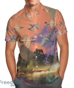 RAF English Electric Canberra PR9 Hawaiian Shirt Beach Summer Gift Product Photo 2