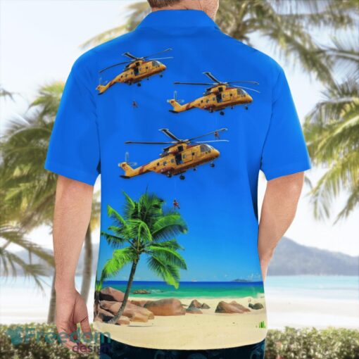 RCAF AgustaWestland CH-149 Cormorant SAR Hawaiian Shirt Men Women Beach Shirt Product Photo 2