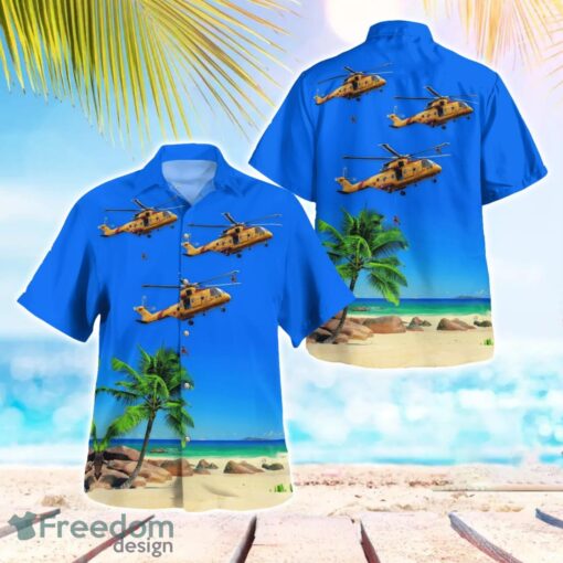 RCAF AgustaWestland CH-149 Cormorant SAR Hawaiian Shirt Men Women Beach Shirt Product Photo 1