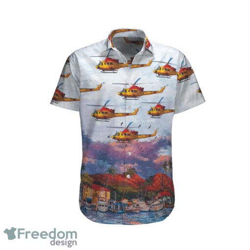 RCAF Bell CH-146 Griffon (412CF) SAR Hawaiian Shirt Beach Summer Shirt Product Photo 1