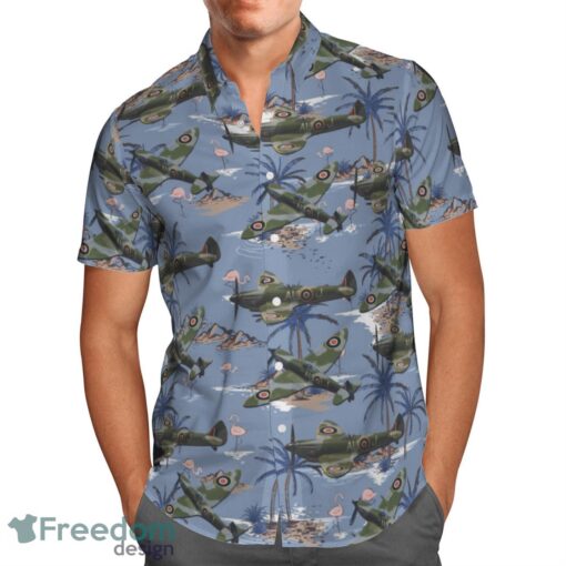 RCAF Supermarine 361 Spitfire LF16E Hawaiian Shirt Beach Summer Shirt Product Photo 2