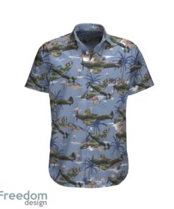 RCAF Supermarine 361 Spitfire LF16E Hawaiian Shirt Beach Summer Shirt Product Photo 1