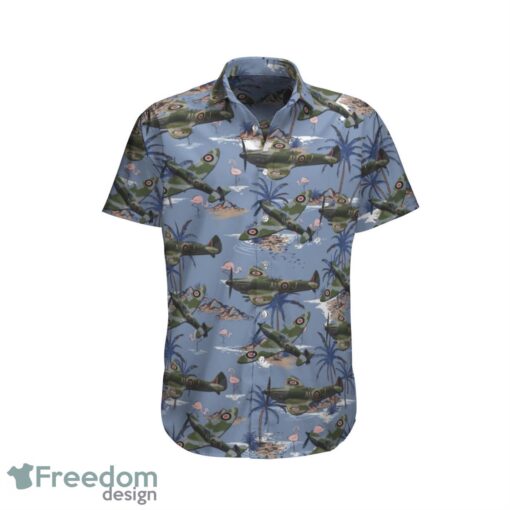 RCAF Supermarine 361 Spitfire LF16E Hawaiian Shirt Beach Summer Shirt Product Photo 1